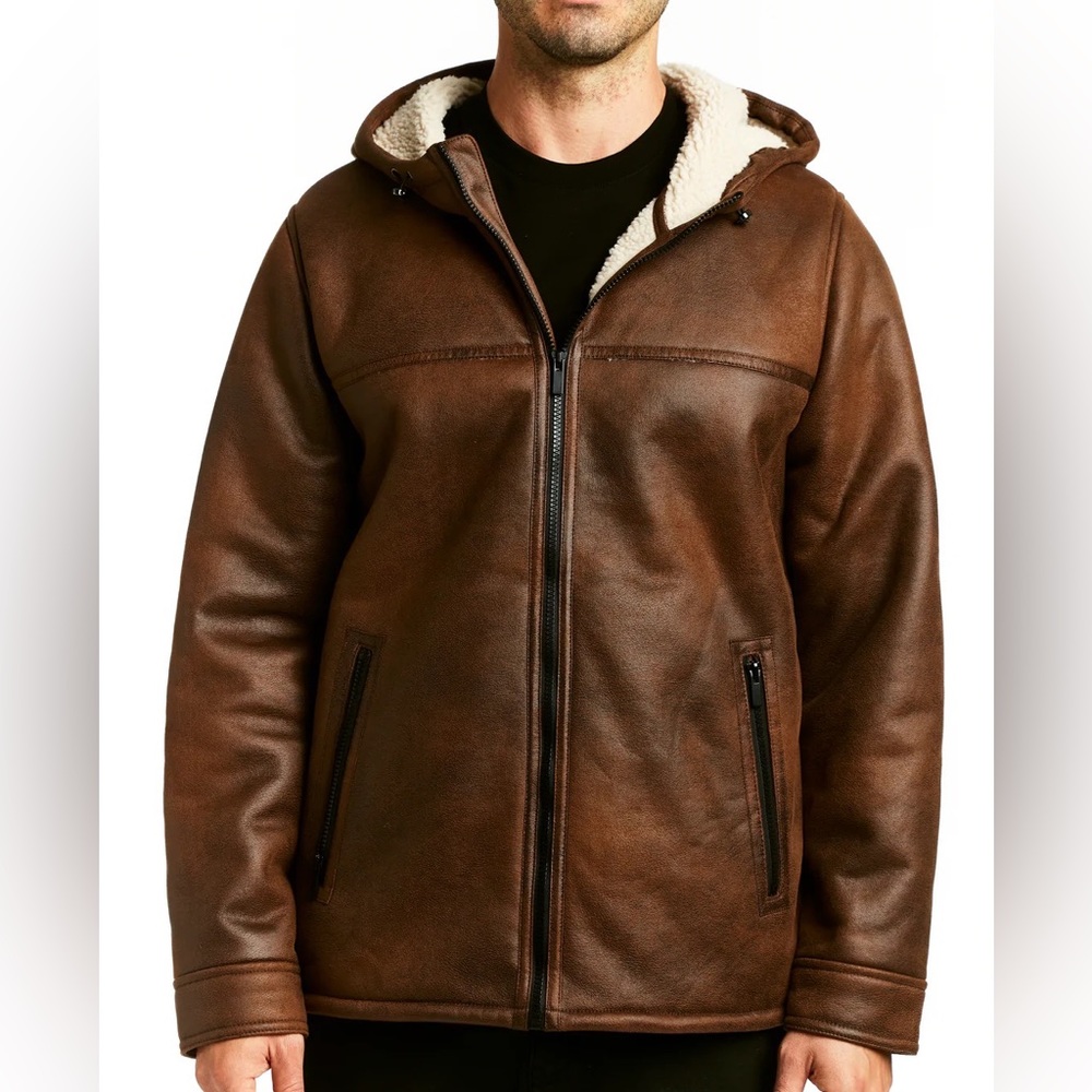Brand new Mens Forest Sherling Hooded.